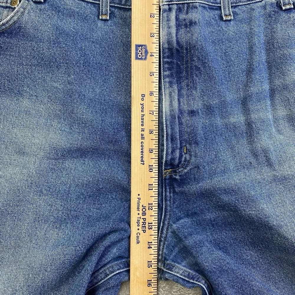 Carhartt Jeans Men 49x30 Blue Denim Big&Tall Straight Workwear Grunge VTG No Tag